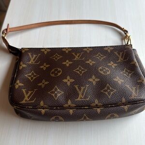 Louis Vuitton Pouch Bag Pochette Monogram